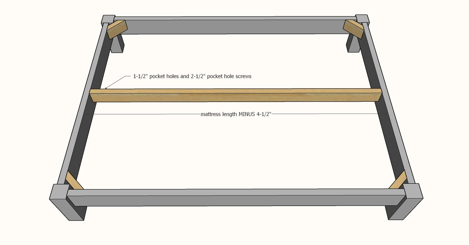 Essential Bed Frame in All Sizes — step 4