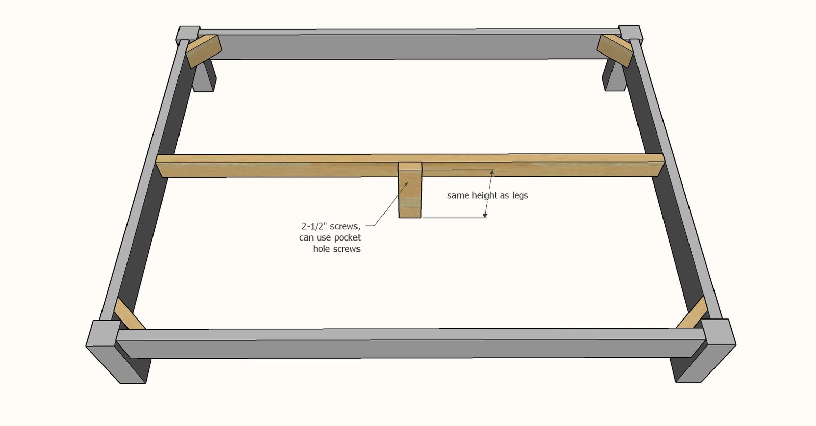 Essential Bed Frame in All Sizes — step 5