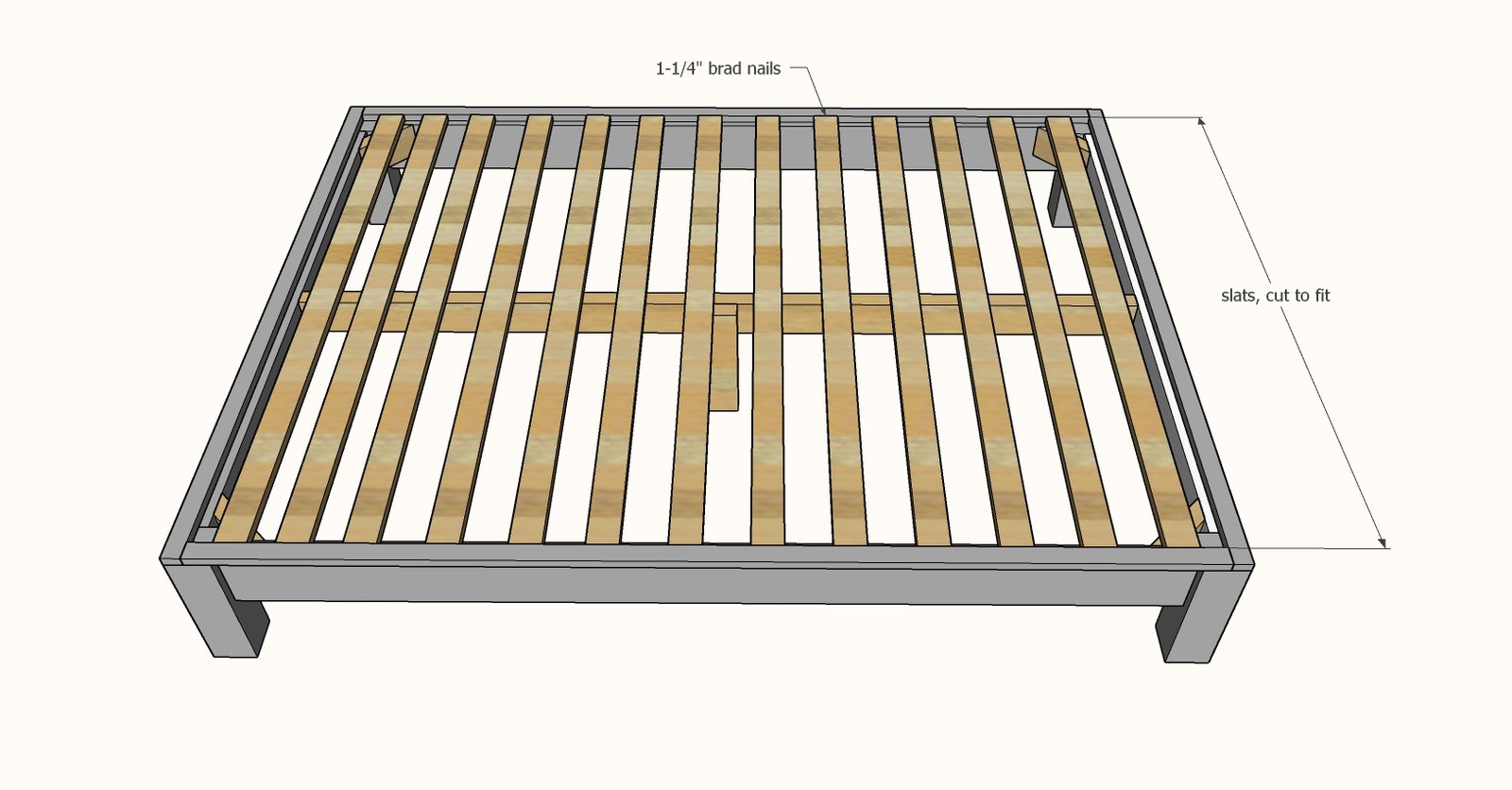 Essential Bed Frame in All Sizes — step 8