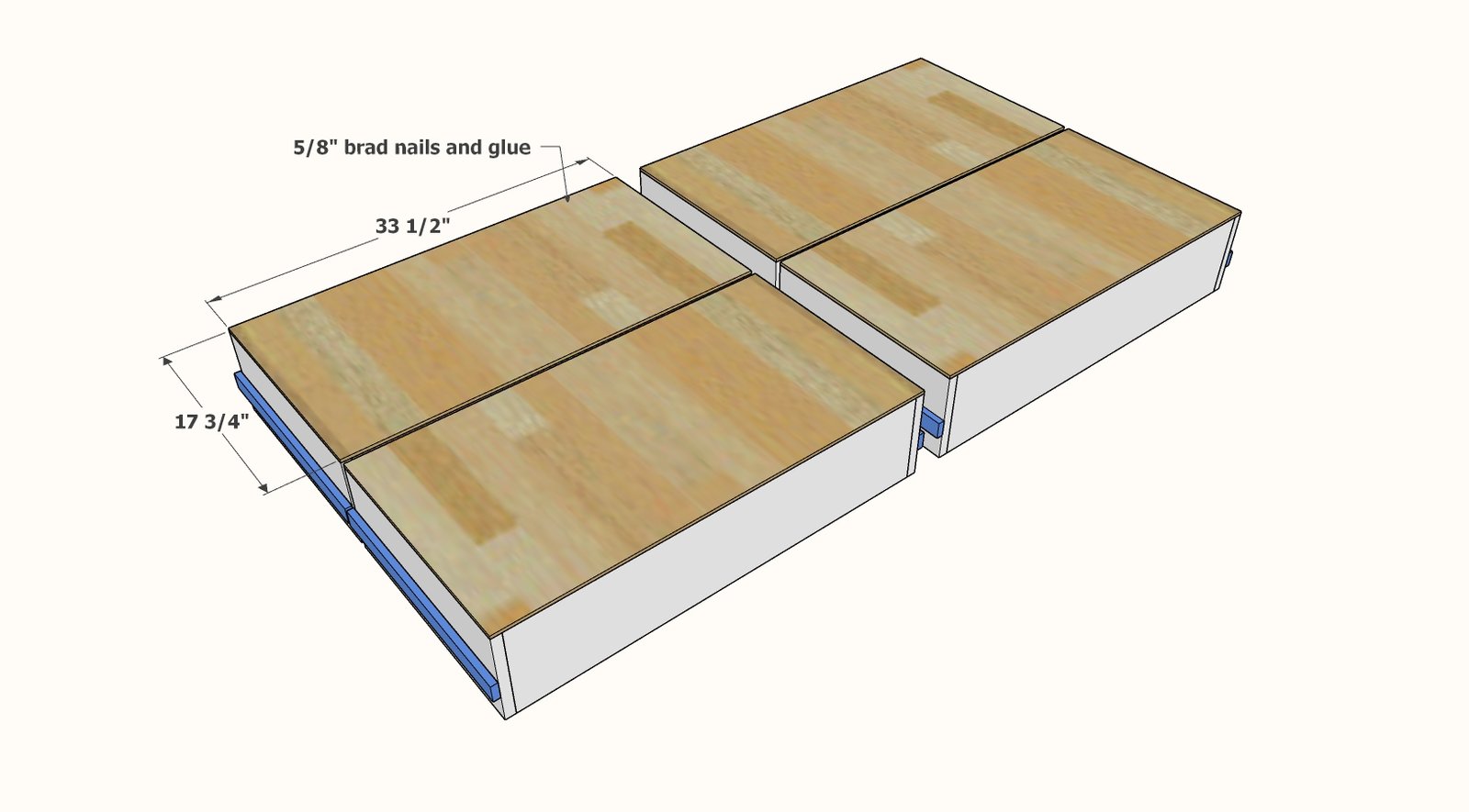 Essential Drawer Bed or Daybed — step 9