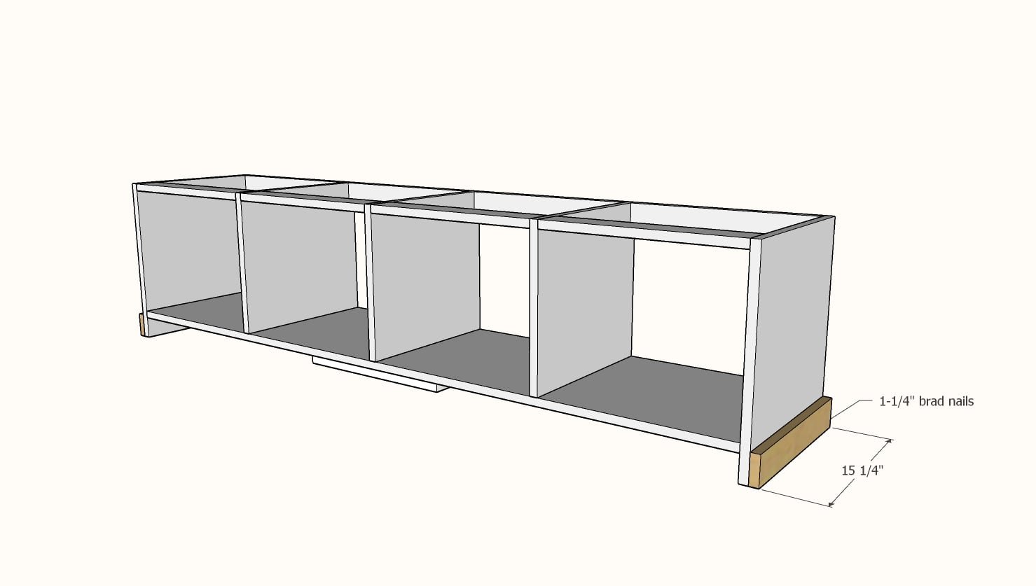 Essential Entryway Bench — step 6