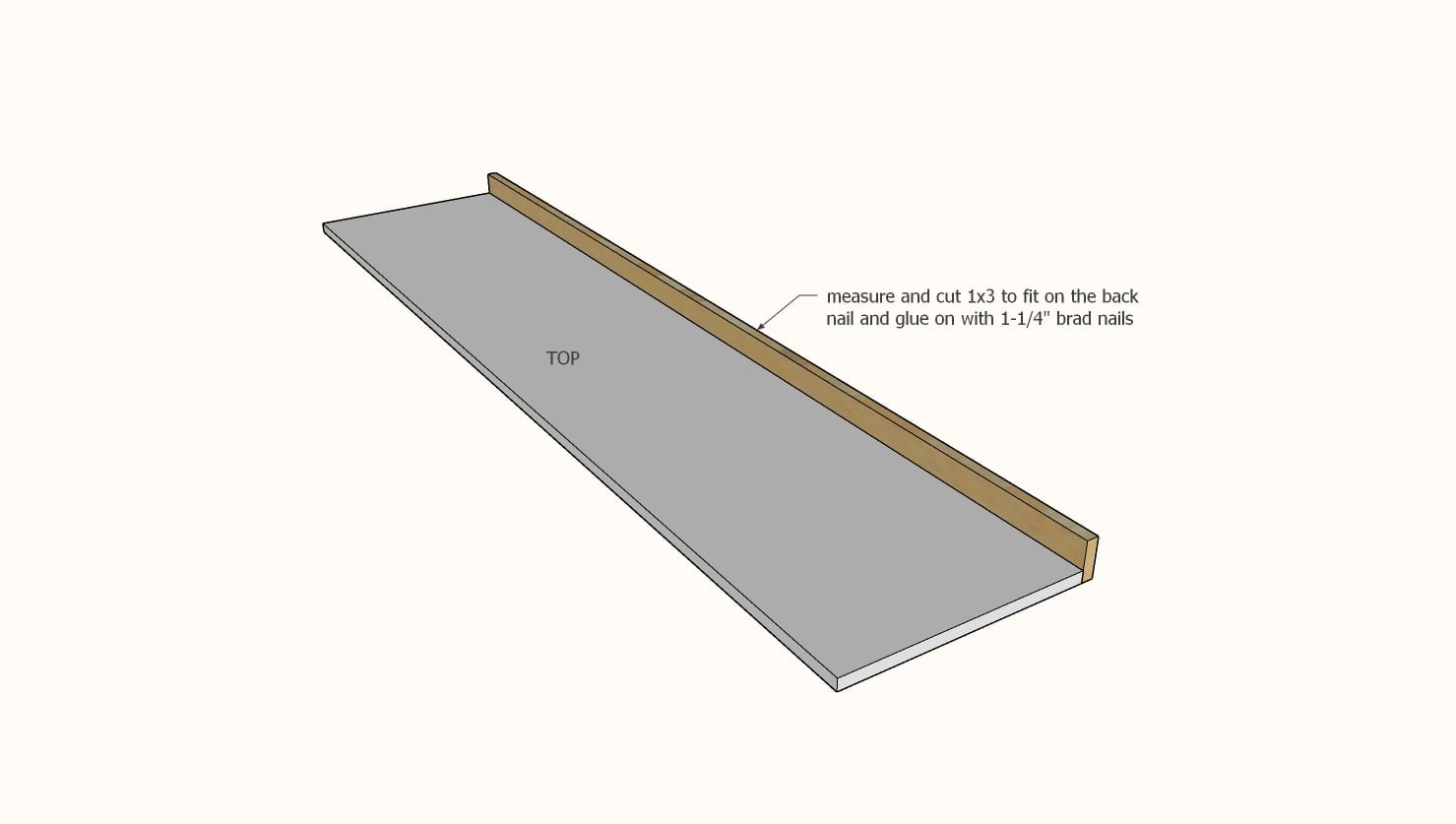 Essential Entryway Bench — step 8