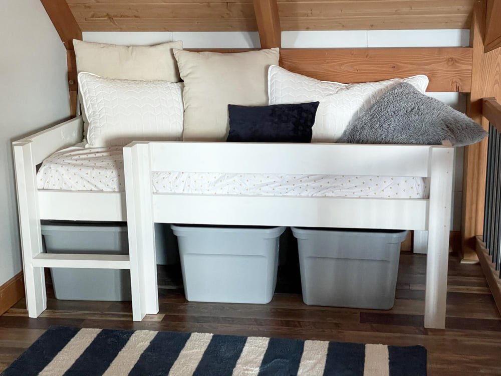 Essential Loft Bed (Adjustable Heights)