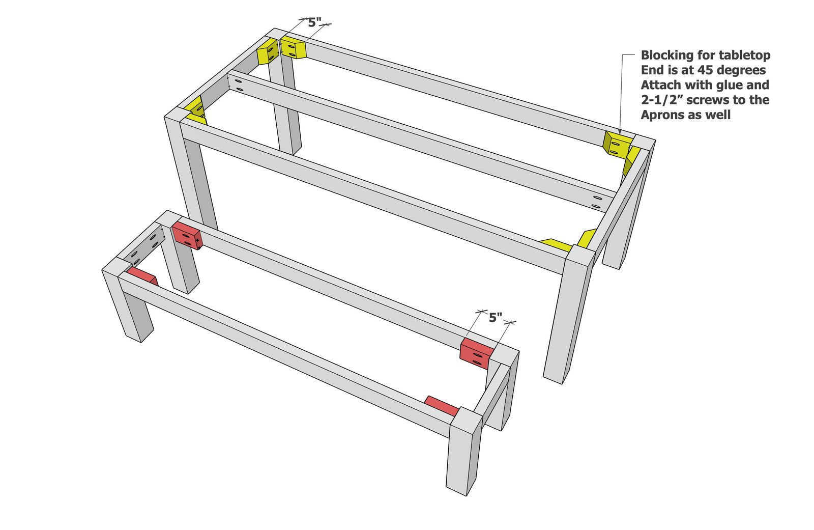 Essential Modern Outdoor Dining Table and Bench Set — step 4