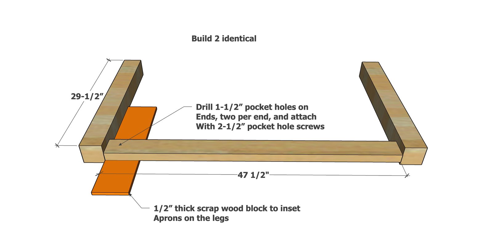 Essential Modern Outdoor Square Dining Table– — step 1