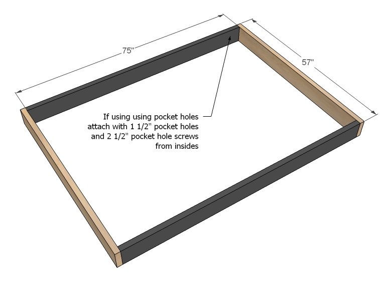 Essential Platform Bed Frame — step 1