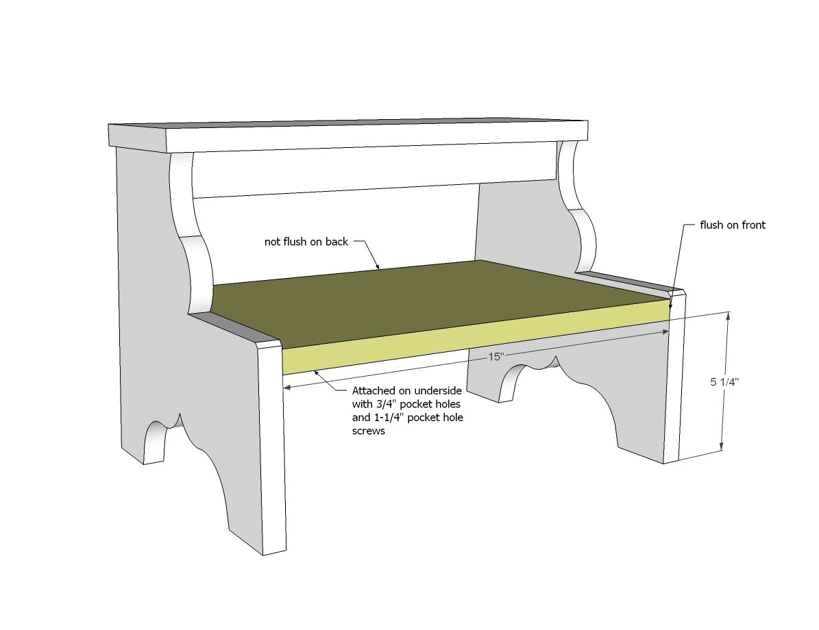 Essential Two Step Stool — step 4