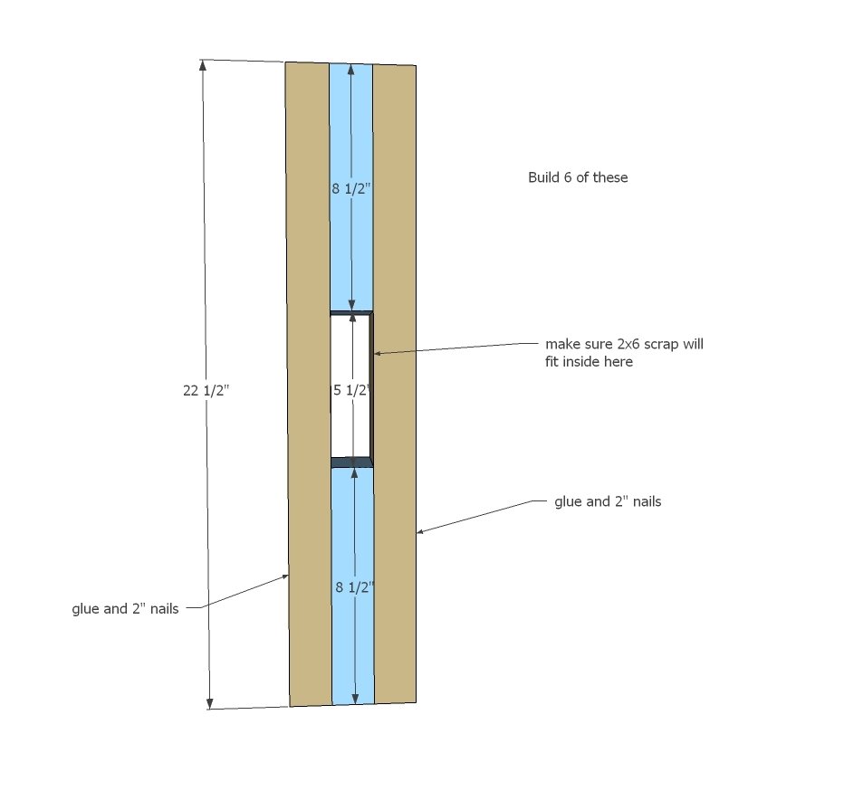 Extra Wide Pedestal Farmhouse Table — step 1