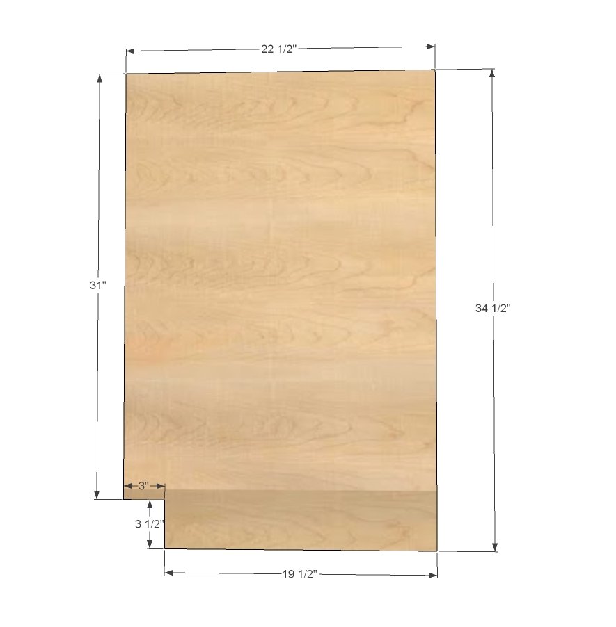 Face Frame Base Kitchen Cabinet Carcass — step 1