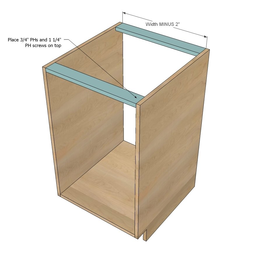 Face Frame Base Kitchen Cabinet Carcass — step 3