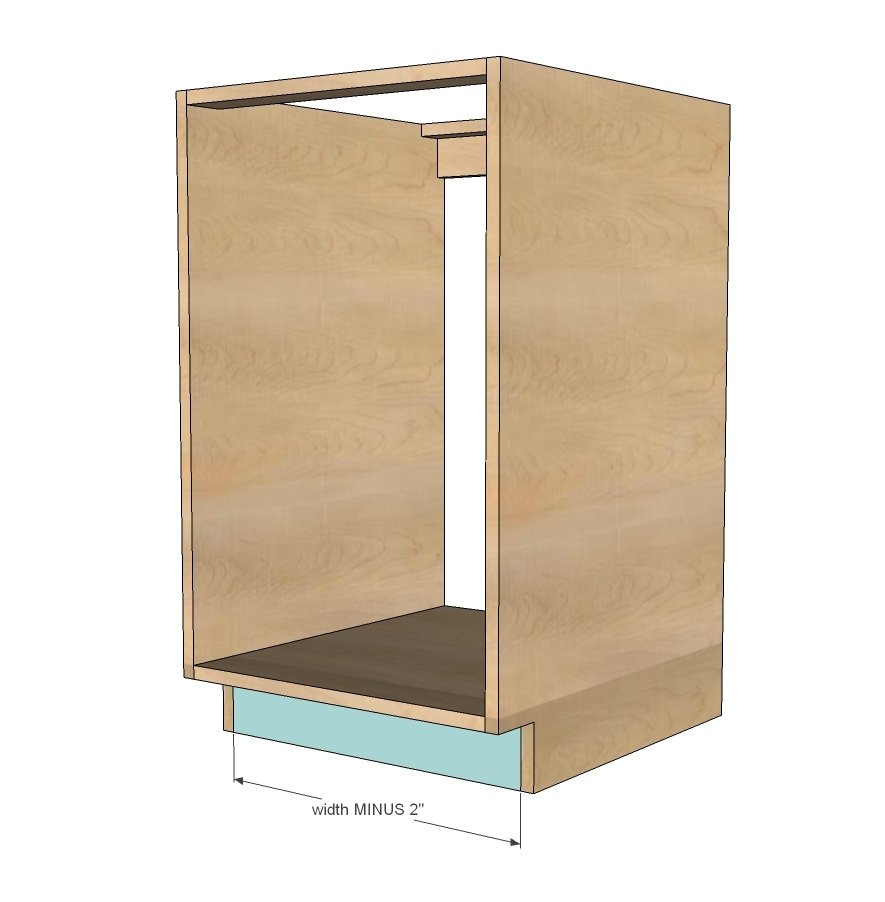 Face Frame Base Kitchen Cabinet Carcass — step 5
