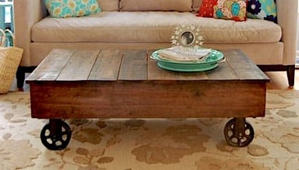 Factory Cart Coffee Table
