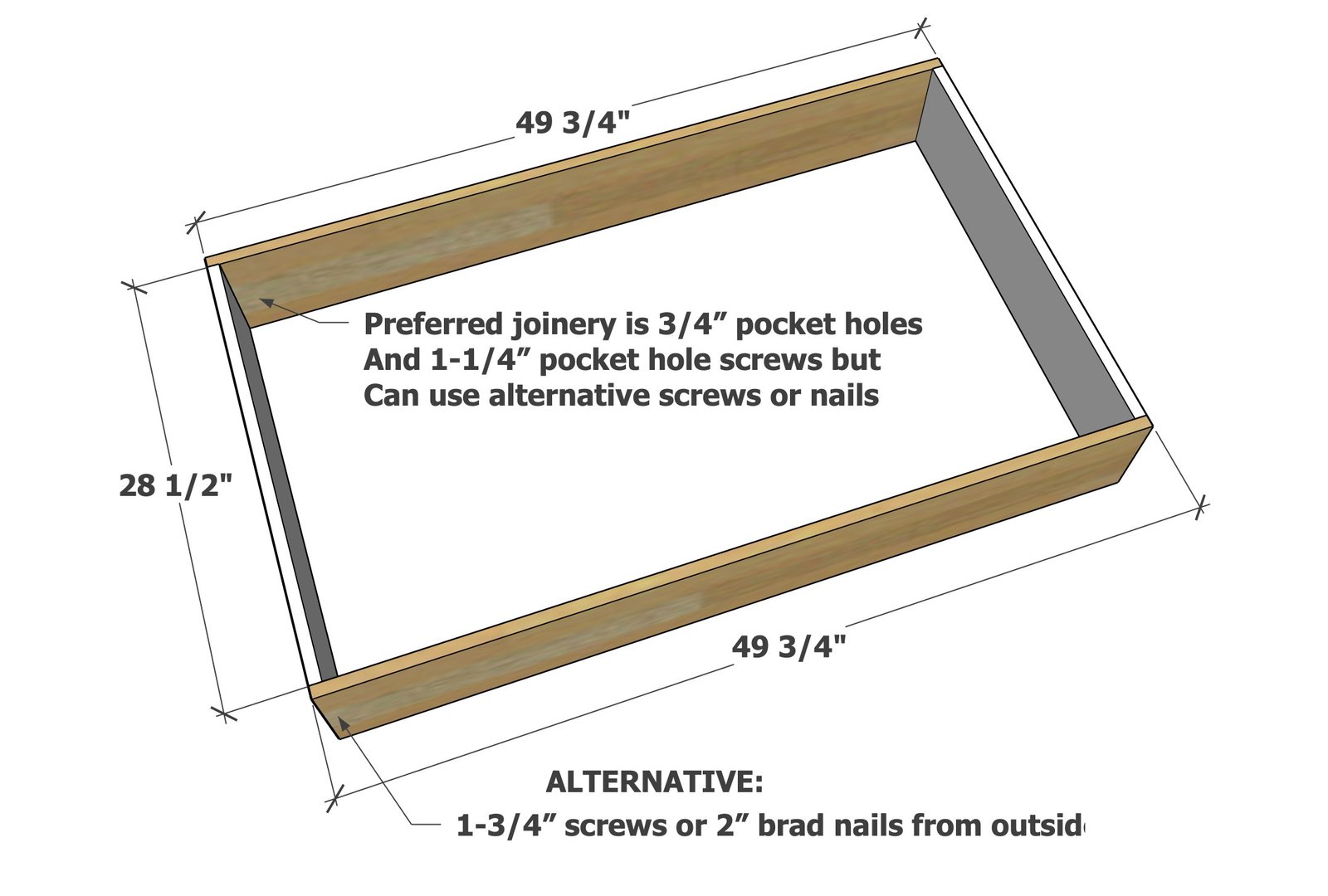 Factory Cart Coffee Table — step 1
