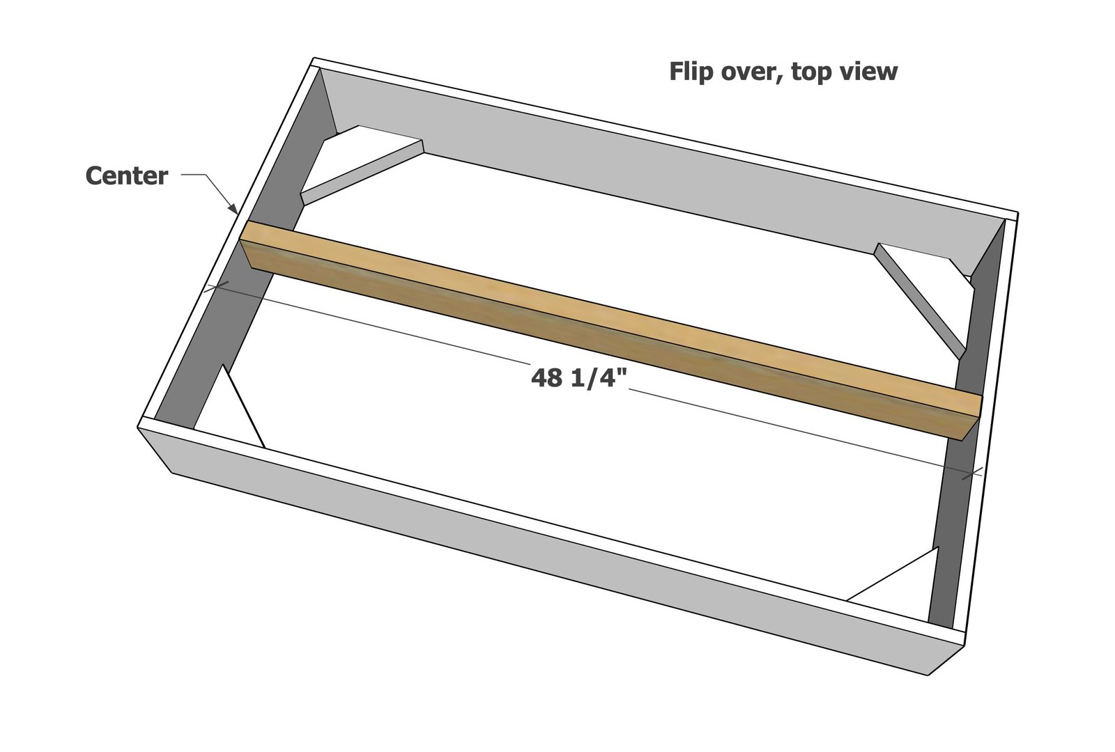 Factory Cart Coffee Table — step 3
