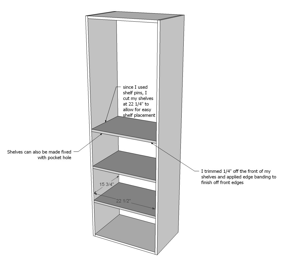 Fancy Closet Tower — step 2