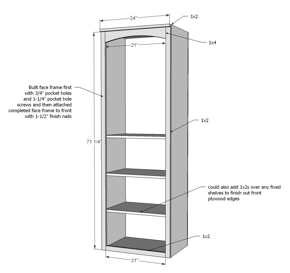 Fancy Closet Tower — step 4