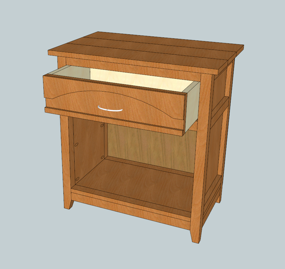 Farmhouse Arch Nightstand — step 12