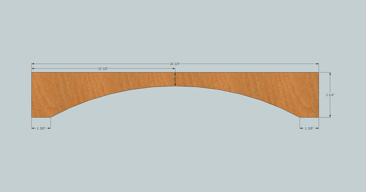 Farmhouse Arch Nightstand — step 13