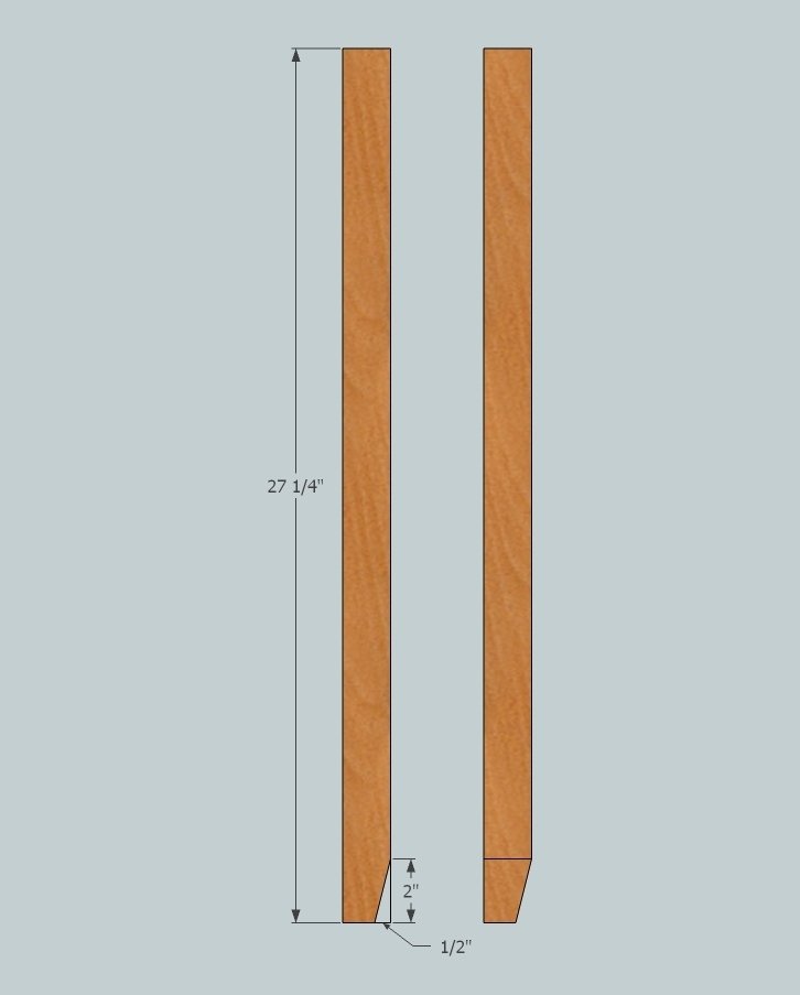 Farmhouse Arch Nightstand — step 1