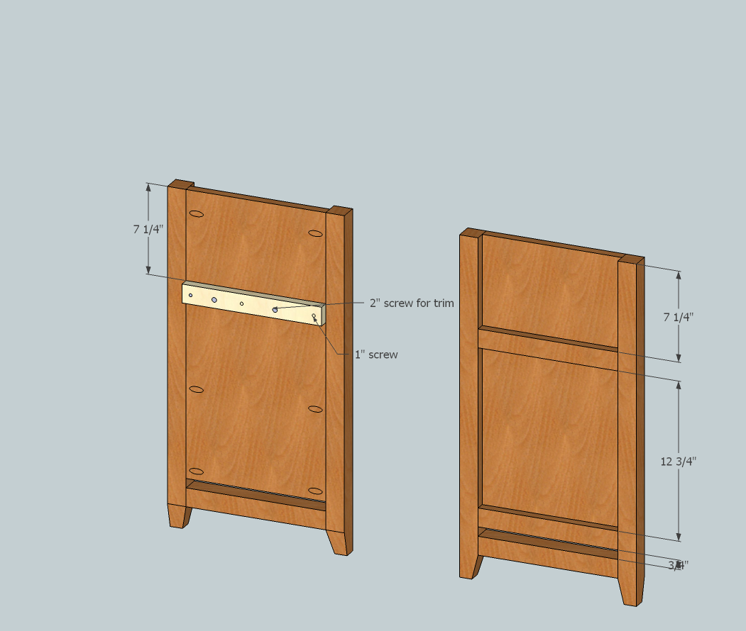 Farmhouse Arch Nightstand — step 2