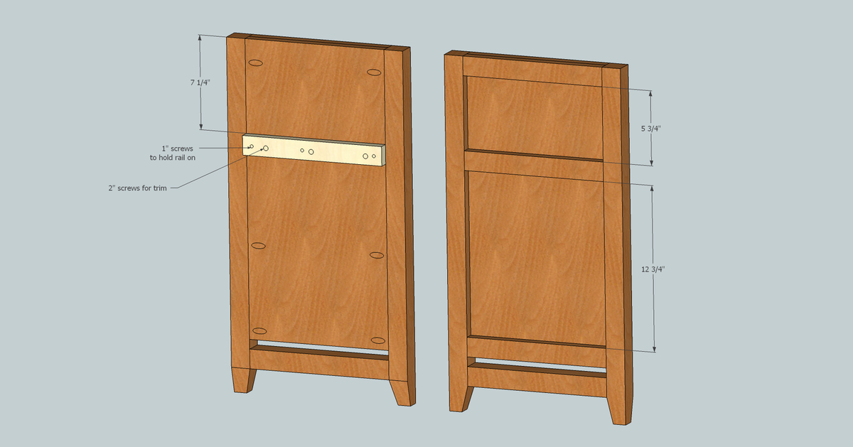 Farmhouse Arch Nightstand — step 3