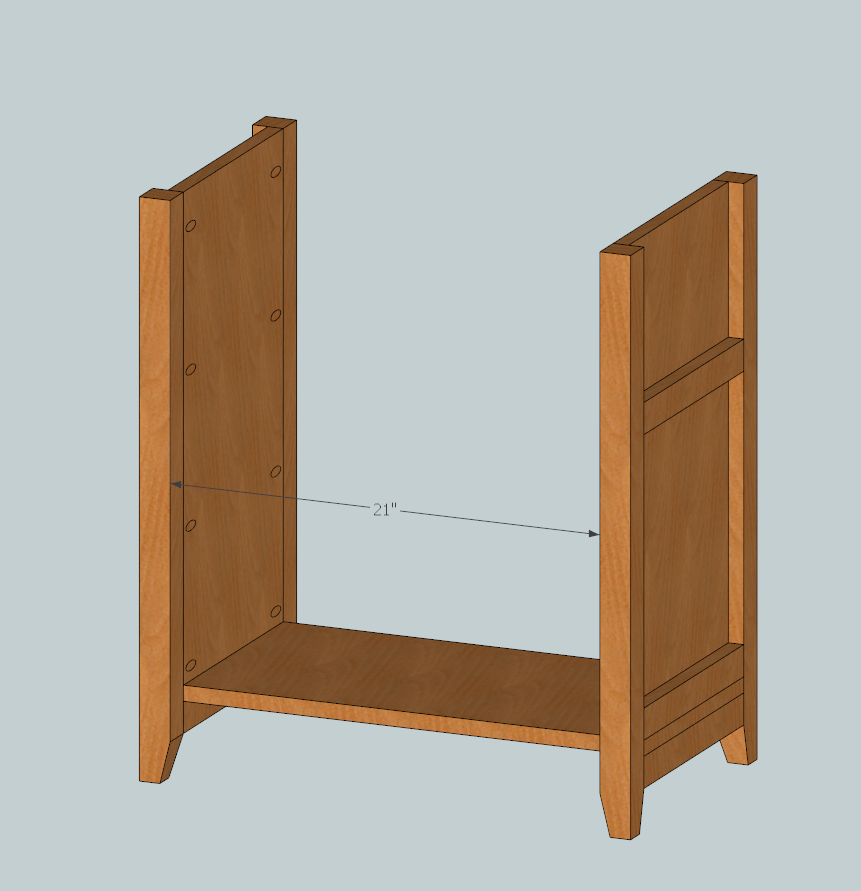 Farmhouse Arch Nightstand — step 4
