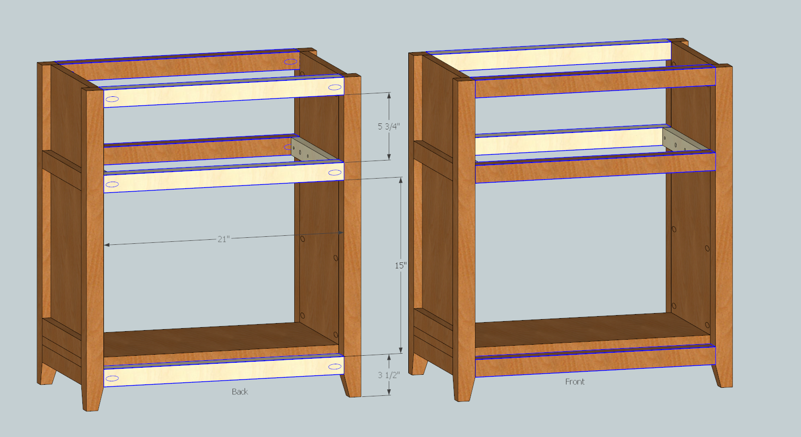 Farmhouse Arch Nightstand — step 5