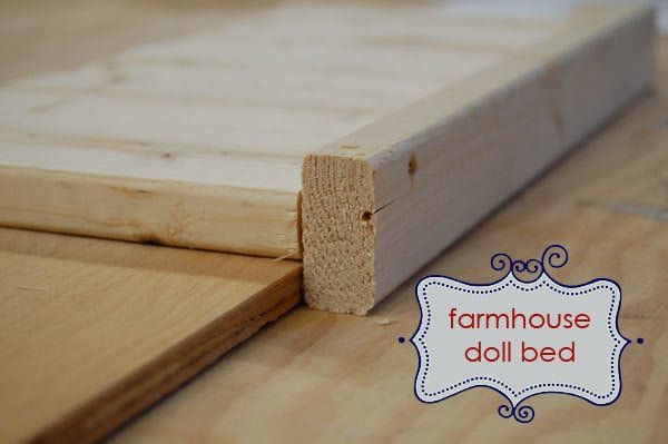 Farmhouse Bed for American Girl or 18" Dolls — step 2