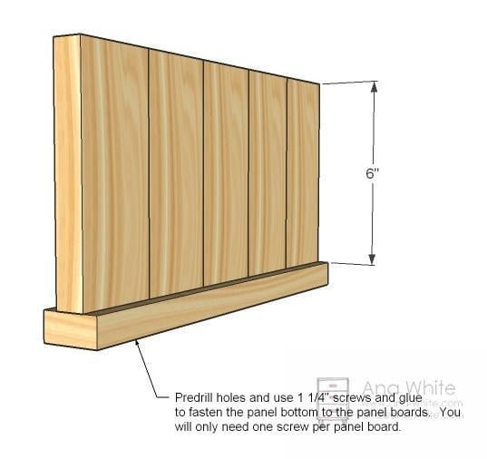Farmhouse Bed for American Girl or 18" Dolls — step 3