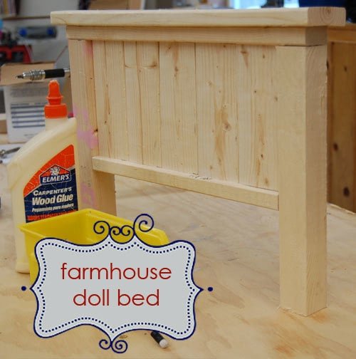 Farmhouse Bed for American Girl or 18" Dolls — step 7