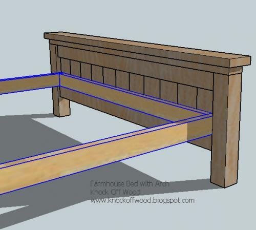 Farmhouse Bed with Arch — step 9