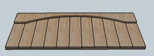 Farmhouse Bed with Arch — step 3