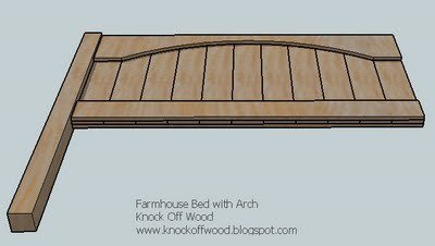 Farmhouse Bed with Arch — step 4