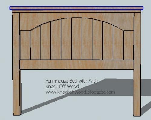 Farmhouse Bed with Arch — step 6