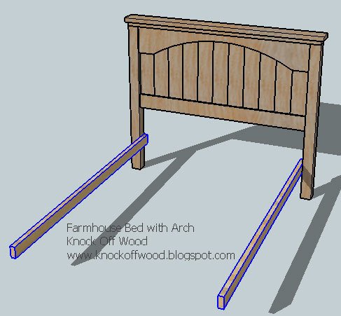 Farmhouse Bed with Arch — step 7
