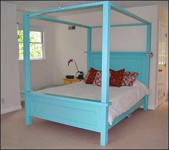 Farmhouse Bed Canopy Modification (All Bed Sizes)
