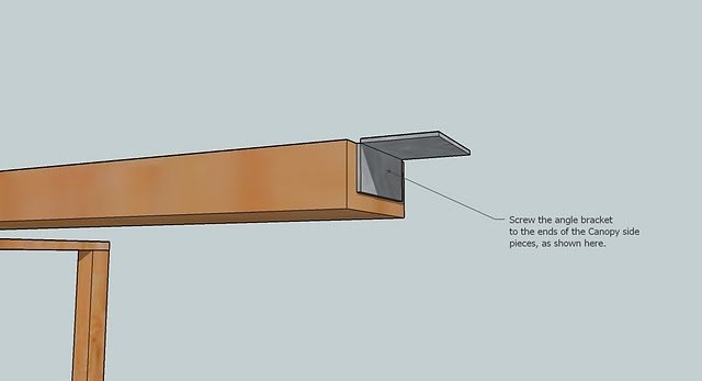 Farmhouse Bed Canopy Modification (All Bed Sizes) — step 9