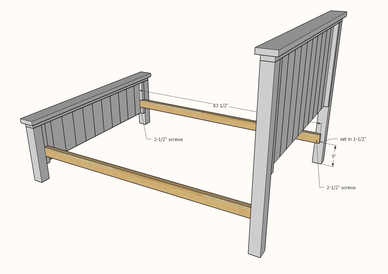 Farmhouse Bed — step 9
