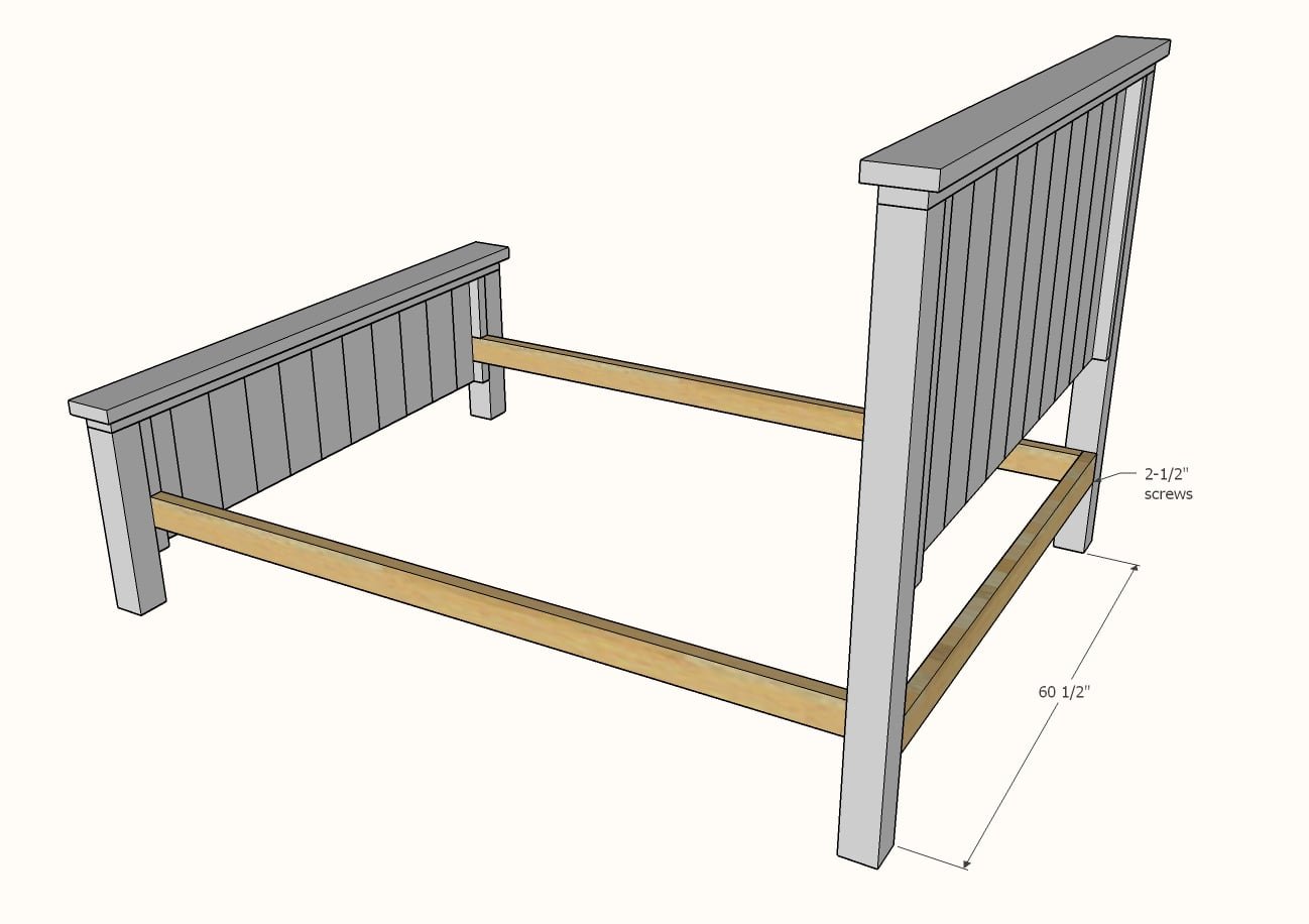 Farmhouse Bed — step 10