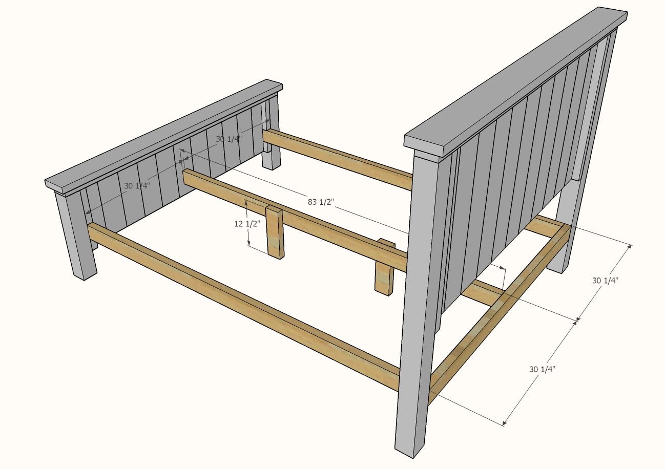 Farmhouse Bed — step 11