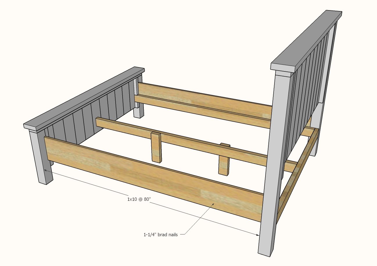 Farmhouse Bed — step 12
