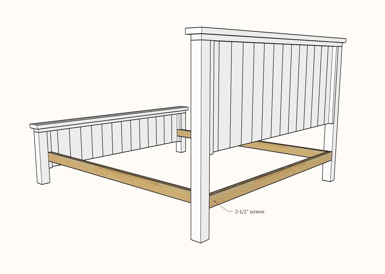 Farmhouse Bed — step 9