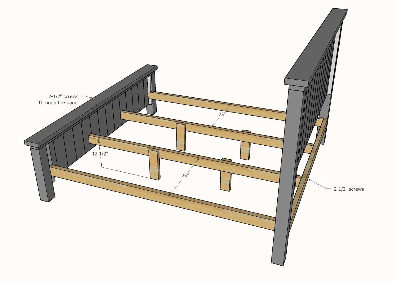 Farmhouse Bed — step 11