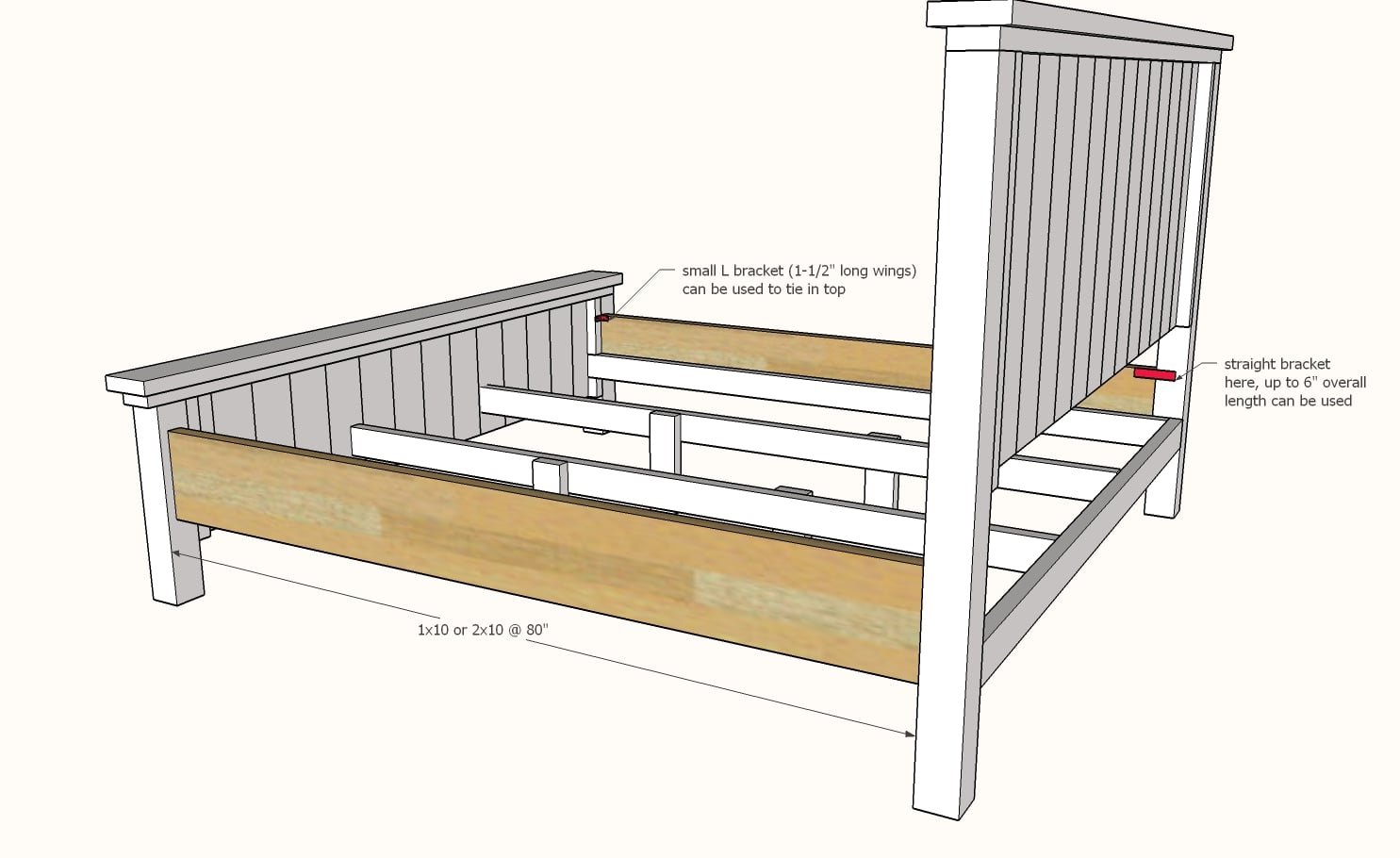Farmhouse Bed — step 12