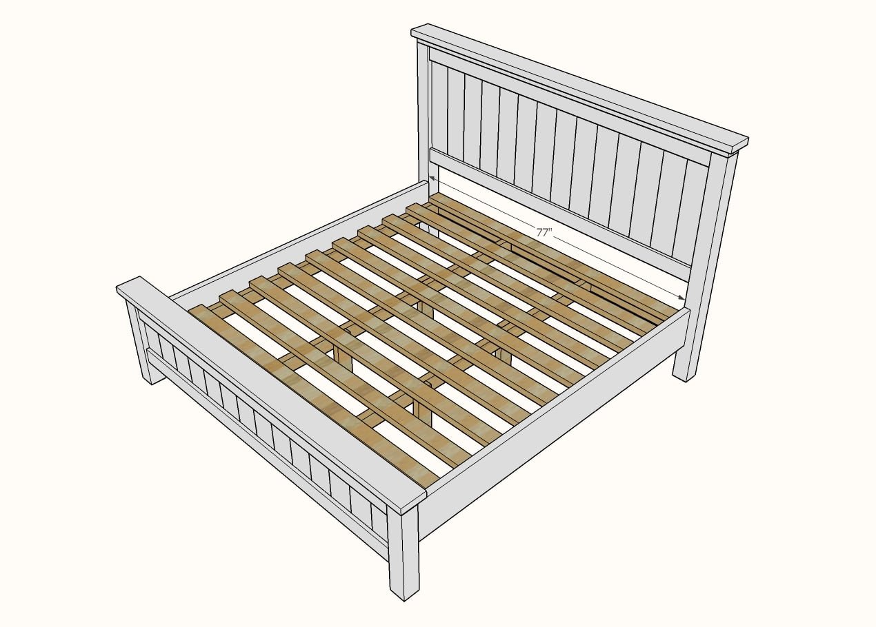 Farmhouse Bed — step 13