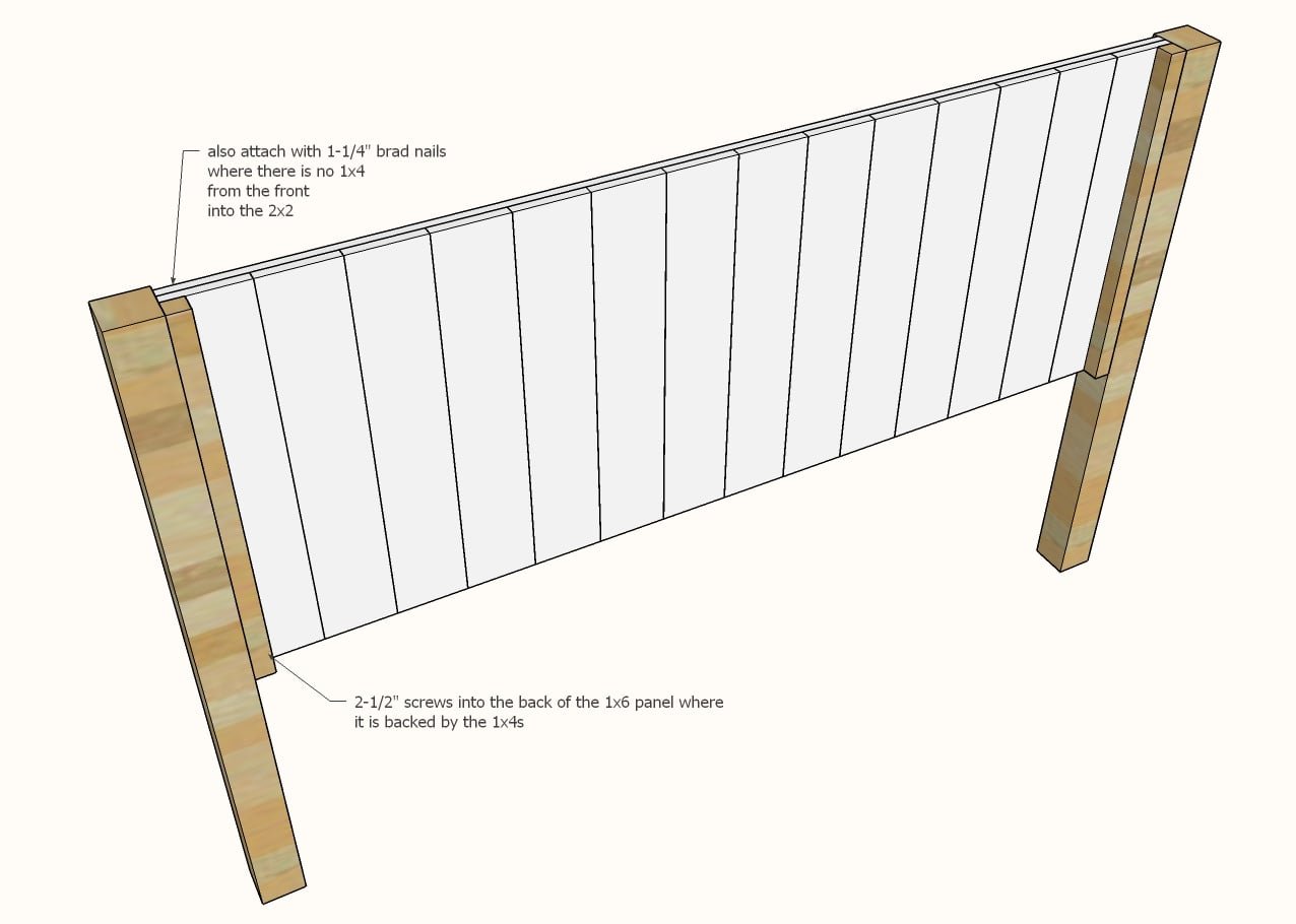 Farmhouse Bed — step 3