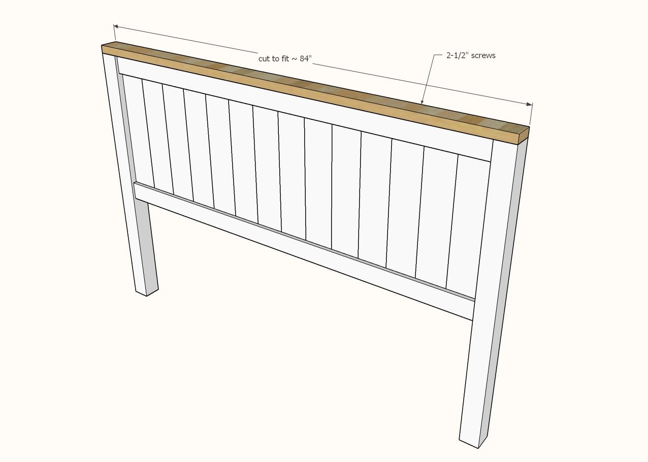 Farmhouse Bed — step 4