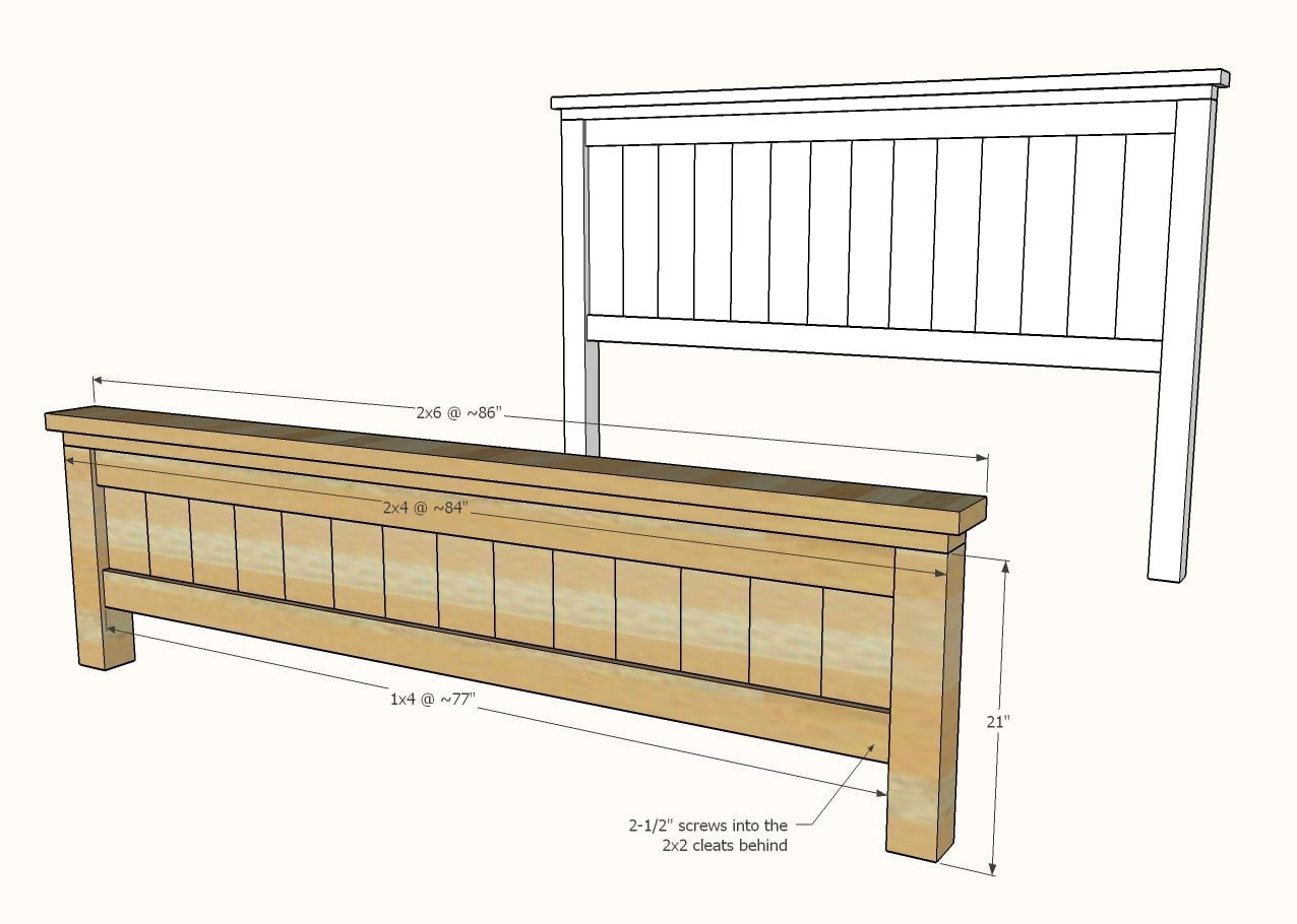 Farmhouse Bed — step 7