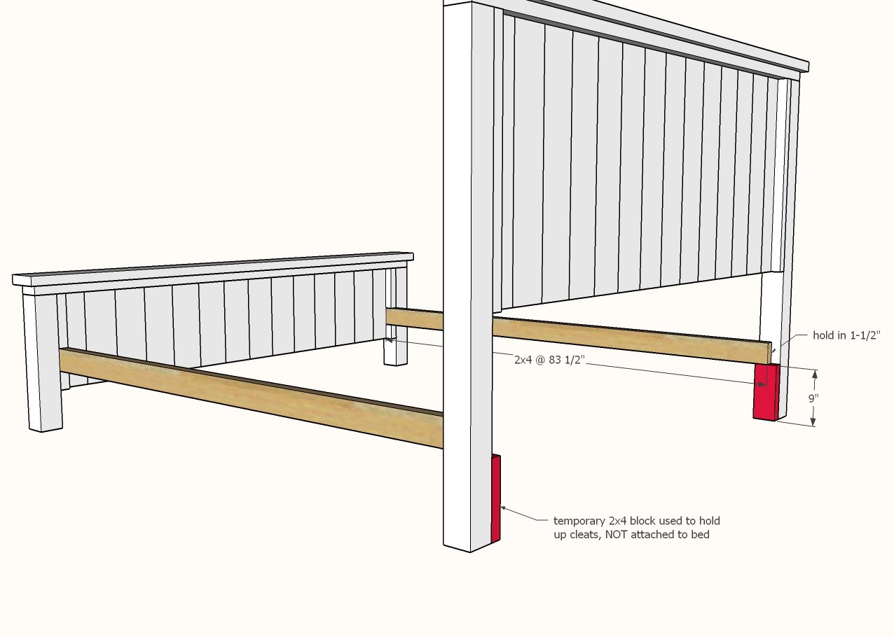 Farmhouse Bed — step 8