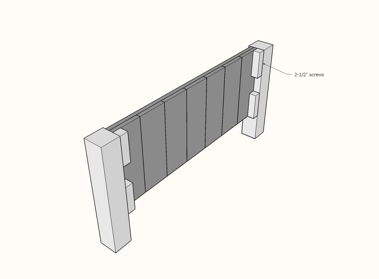 Farmhouse Bed (Twin Size) — step 9